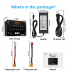 HTRCS680 Mini Smart Battery Charger AC DC 80W 6A For RC 1-6S Lipo/Life/LiHv/Lilon/NiMh Batteries Balance Charger