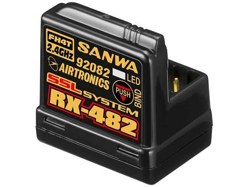 RX-482 Receiver 2.4GHz FHSS4 Spread spectrum system 4ch