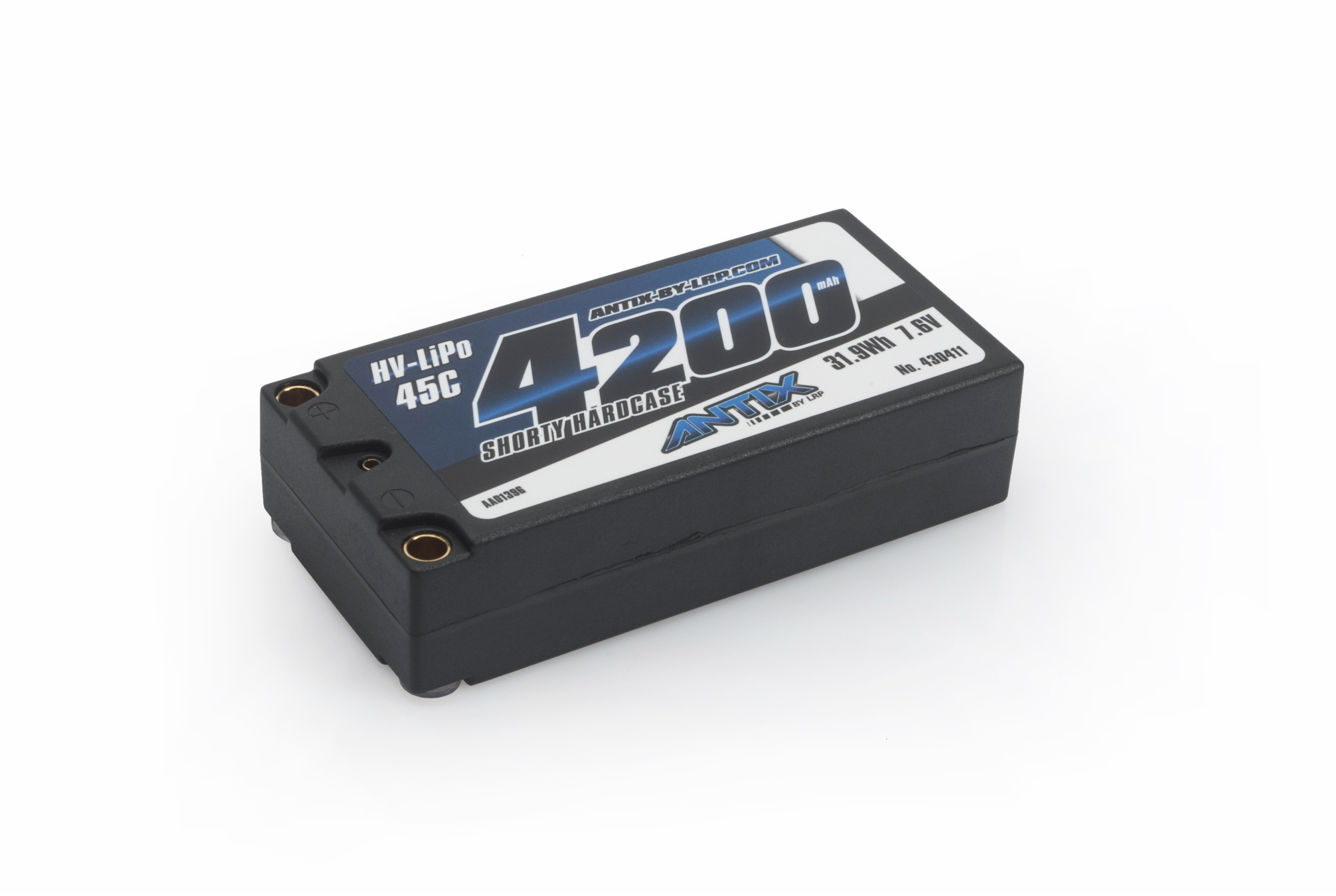 LRP430411 ANTIX BY LRP 4200 SHORTY GRAPHENE 7.6V LIHV 45C LIPO CAR HARDCASE