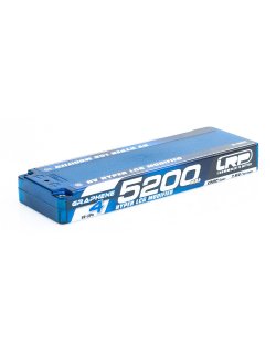 LRP431272 HV HYPER LCG MODIFIED GRAPHENE-4 5200MAH HARDCASE BATTERY - 7.6V LIPO - 120C/60C