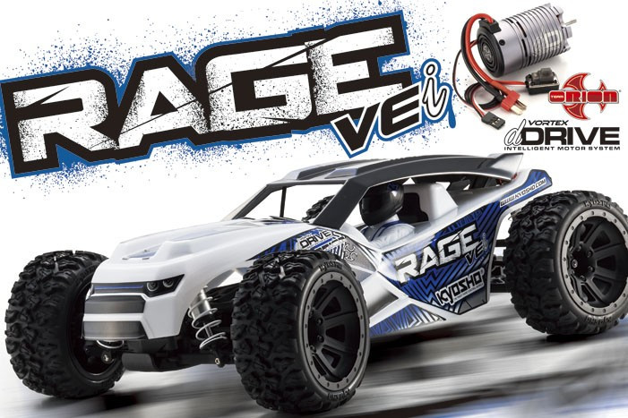 1/10 EP 4WD RAGE VEi readyset