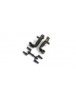 IFW474B Al Front Hub Carrier Set(L,R/17.5ﾟ/Gum Metallic)