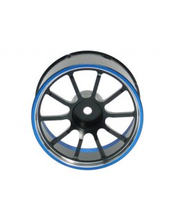 Sanwa M12 M12S Aluminum Wheel Blue