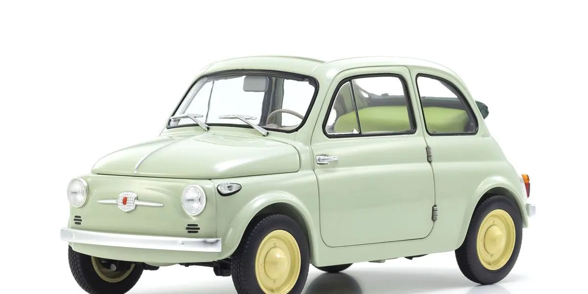 08996LG 1:18 scale Fiat NUOVA 500 (Green Clear) KYOSHO ORIGINAL