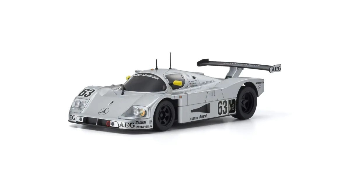 MZP345S ASC MR-03W-LM Sauber-Mercedes Gruppe-C-Rennsportwagen C9, Nr.63, LM 1989
