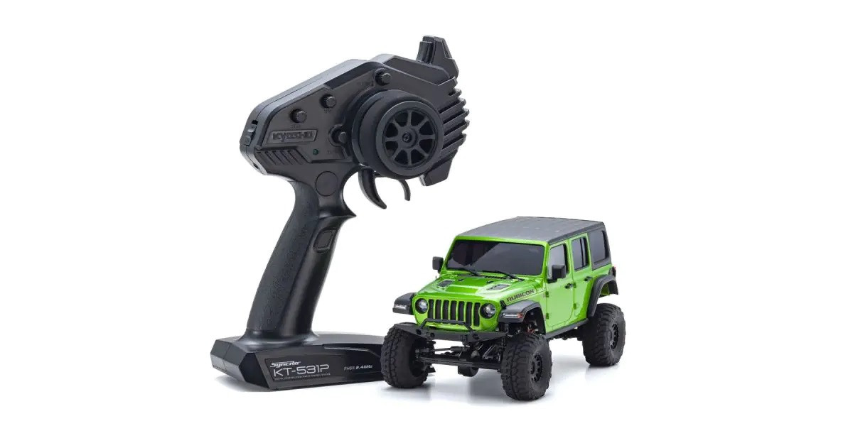 32536GR MINI-Z 4x4 readyset JeepⓇ Wrangler Unlimited Rubicon Mojito