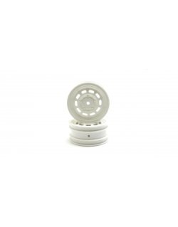 LAH001W 2.2 10Hole Wheel(Front/White/2pcs)