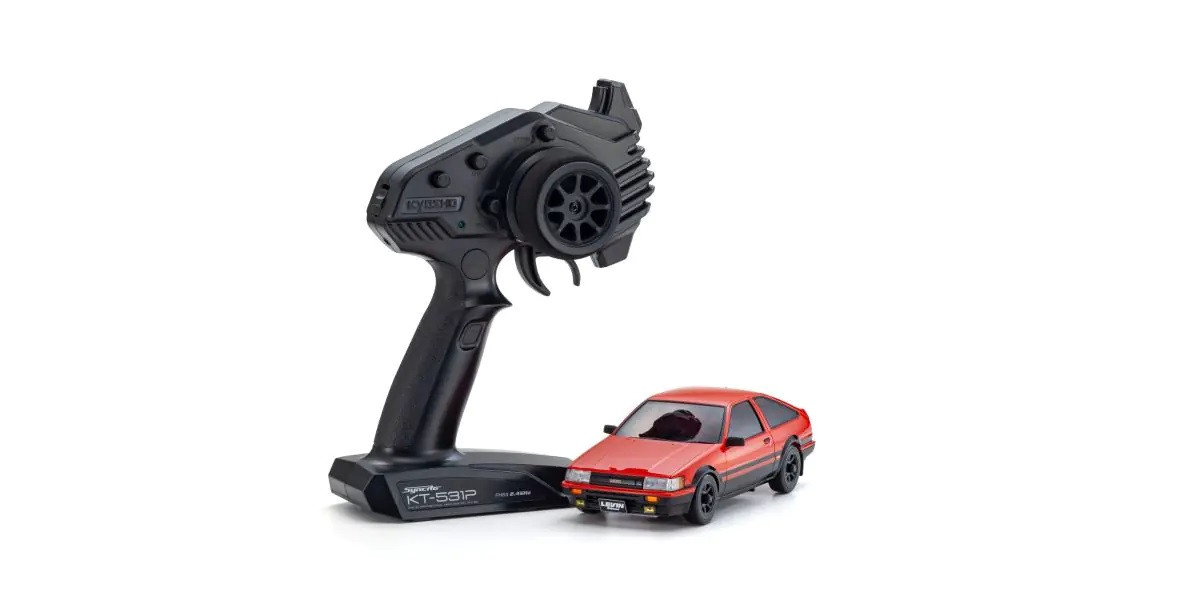32641RBK MINI-Z AWD Toyota COROLLA LEVIN AE86 Red/Black