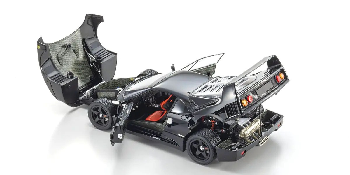 08416BK Ferrari F40 Black KYOSHO ORIGINAL 1/18 scale Diecast