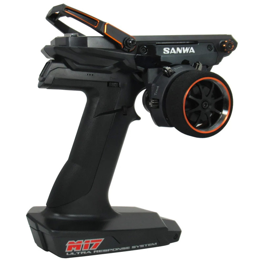 SWM17ORANGE Sanwa M17 Orange Limited Edition w/ RX-493i Receiver FH5 4-Channel 2.4GHz