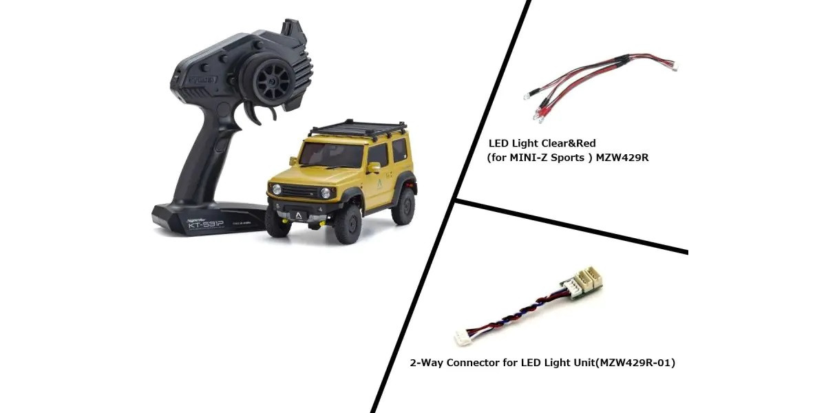 32537LBR MINI-Z 4x4 readyset Suzuki Jimny Sierra APIO JIMNY TS4 Yellow Ocher