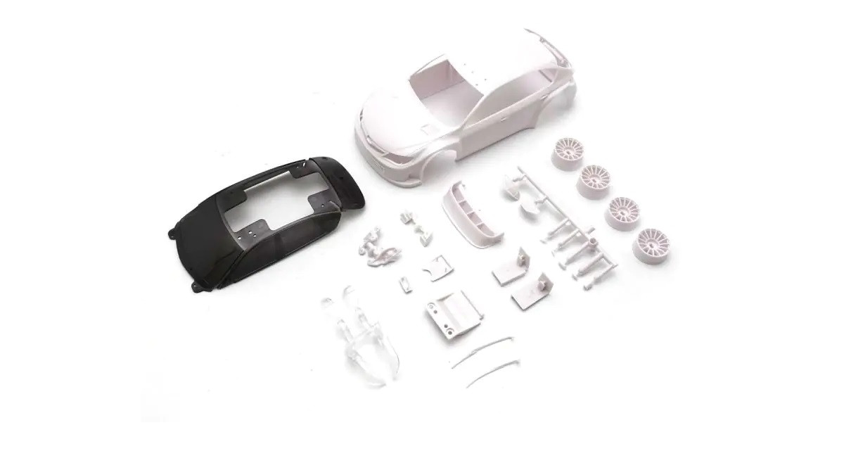 MZN221 SUBARU IMPREZA WRC2008 White body (w/Rim)