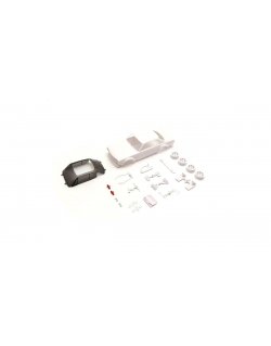 MZN222 Skyline GT-R KPGC10 Racing 1972 White Body set