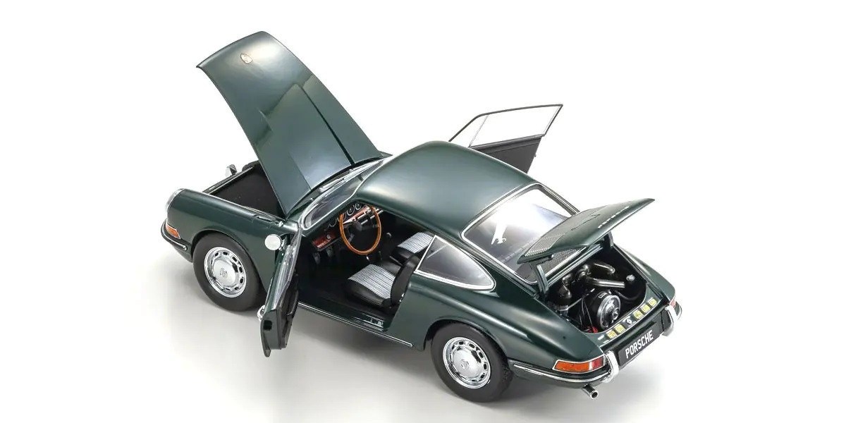 08969G Porsche 911(901) KYOSHO ORIGINAL 1/18 scale Diecast (Irish Green)