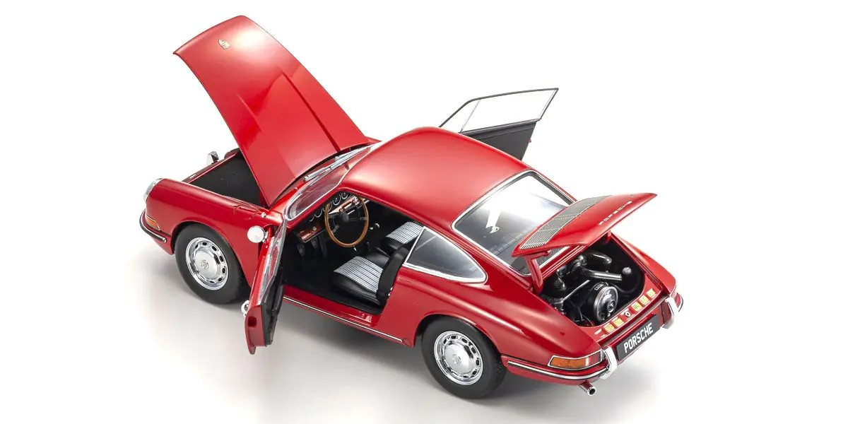 08969R Porsche 911(901) KYOSHO ORIGINAL 1/18 scale Diecast (Signal Red)