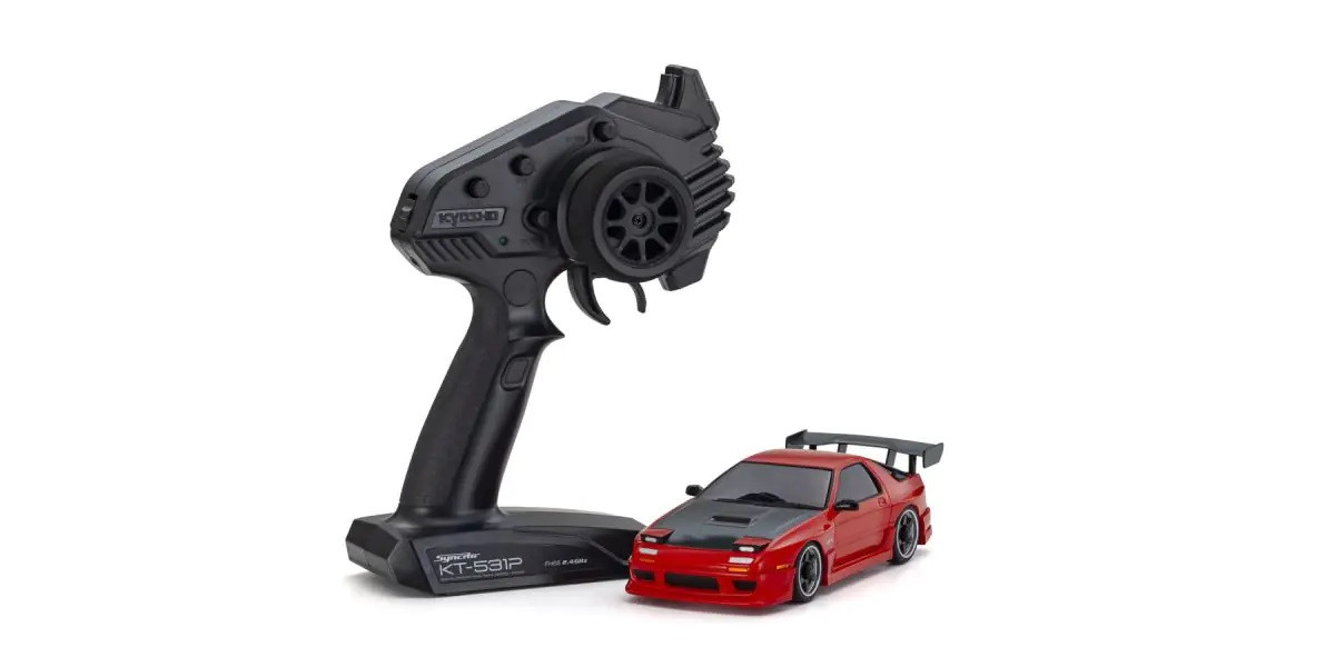 32646R MINI-Z AWD MAZDA SAVANNA RX-7 FC3S with Aero Kit and CFRP hood Red