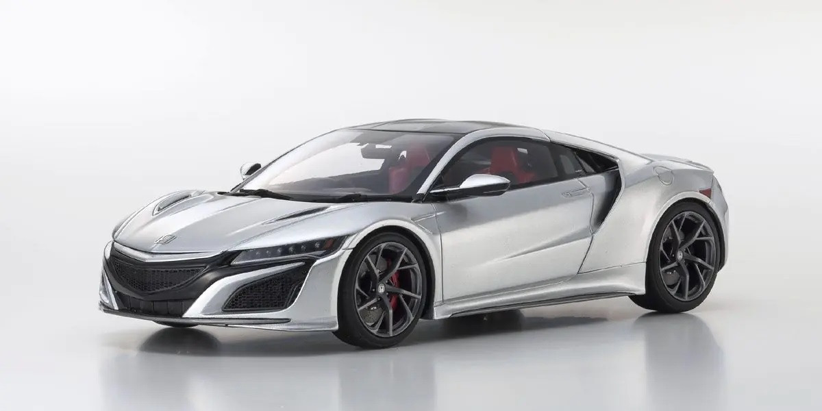 KSR18023S Kyosho SAMURAI 1/18 scale Honda NSX Silver