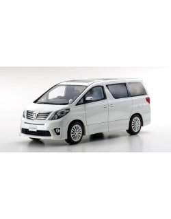 KSR18013W SAMURAI 1/18 Toyota Alphard 350S C Package White Pearl