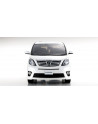 KSR18013W SAMURAI 1/18 Toyota Alphard 350S C Package White Pearl