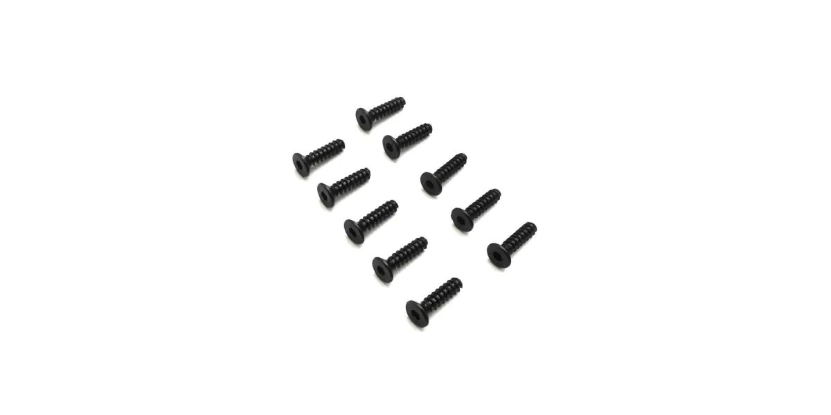 1-S33012TPH TP Flat Head Screw(M3x12)(Hex/10pcs)