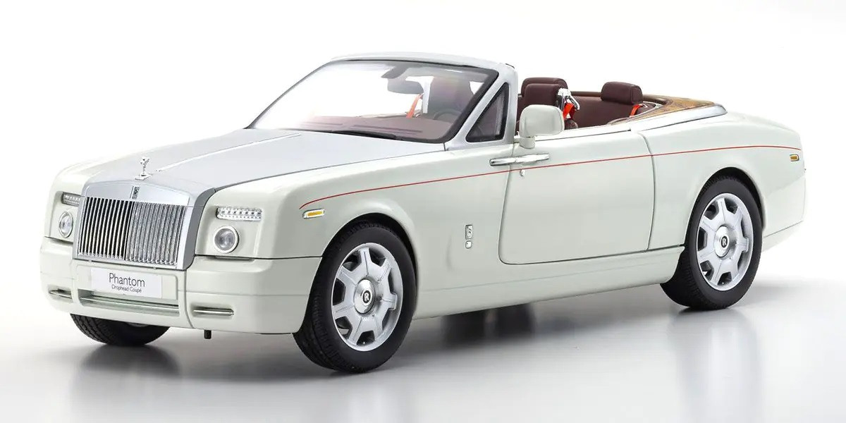08871EW2 1/18 scale Rolls Royce Phantom Drophead Coupe (English White) KYOSHO ORIGINAL