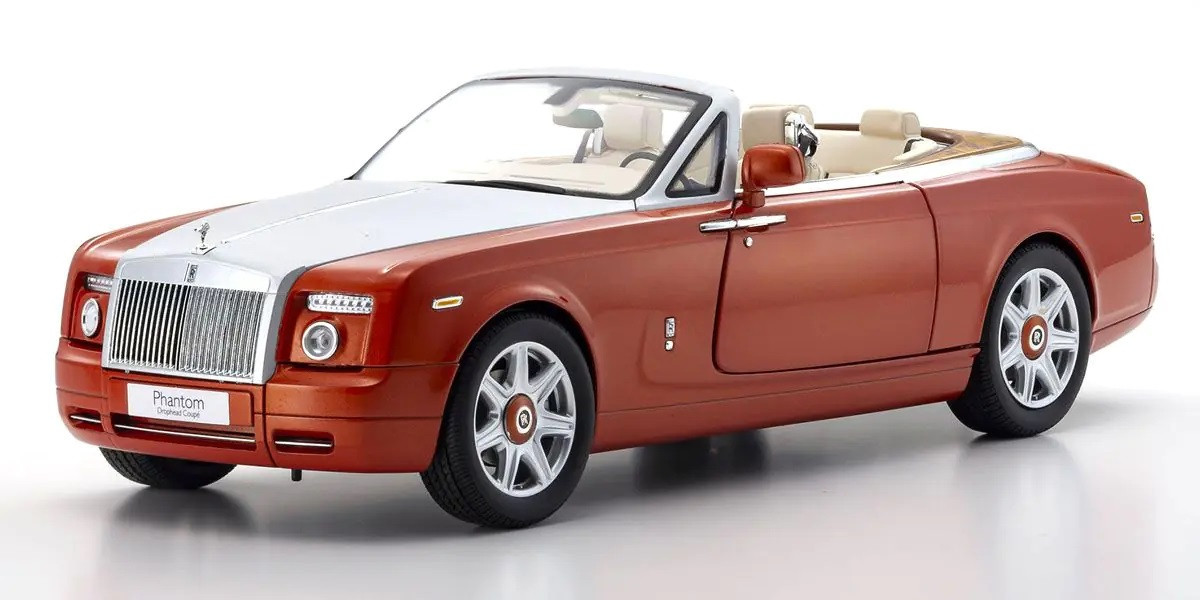 08871P 1/18 scale Rolls Royce Phantom Drophead Coupe (Orange) KYOSHO ORIGINAL