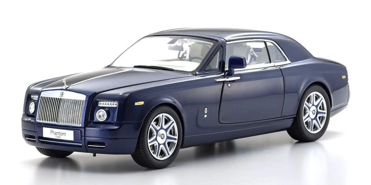 08862BLM 1/18 scale Rolls Royce Phantom Coupe Blue Metallic KYOSHO ORIGINAL