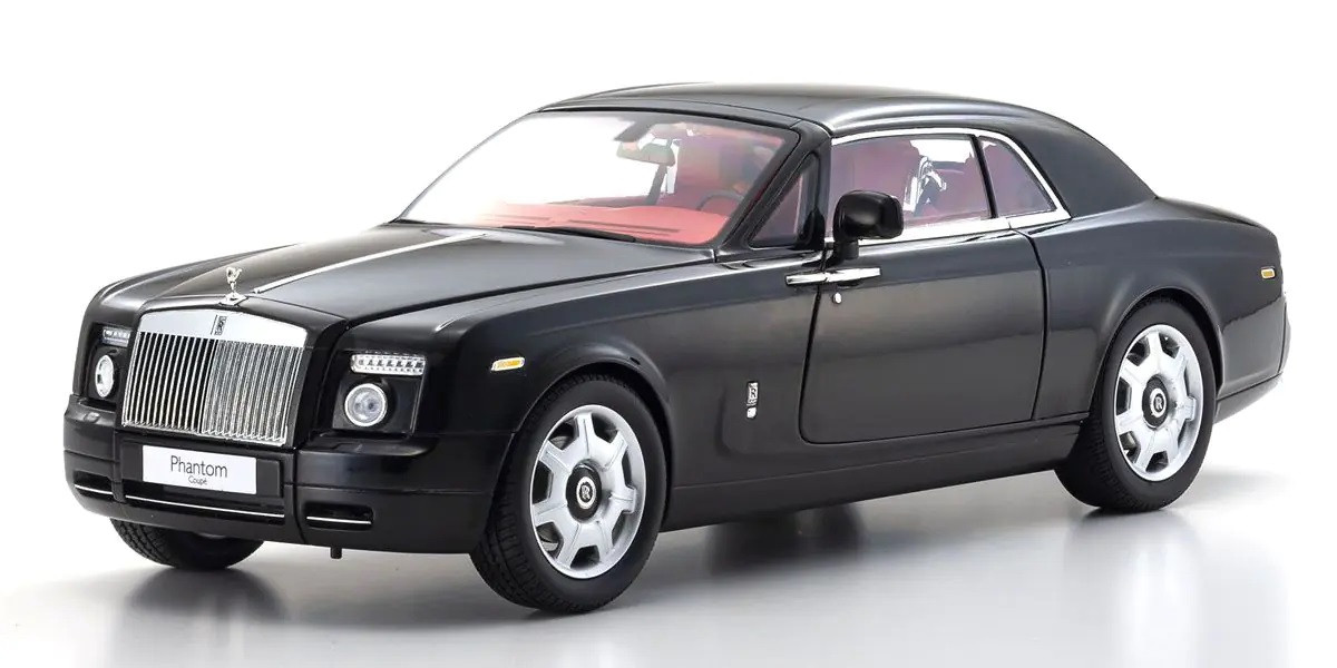 08862DBK 1/18scale Rolls Royce Phantom Coupe Diamond Black KYOSHO ORIGINAL
