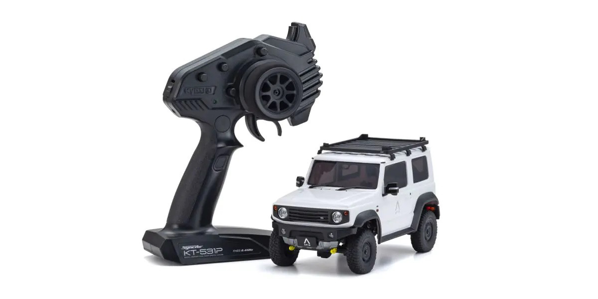 32539PW MINI-Z 4x4 Ready Set Suzuki Jimny Sierra APIO JIMNY TS4 Pure White Pearl