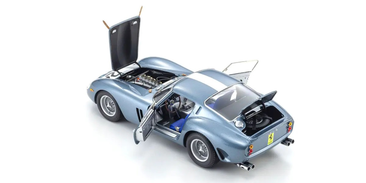 08438D 1/18 scale FERRARI 250GTO 1962 SEBRING No.24(BLUE) KYOSHO ORIGINAL