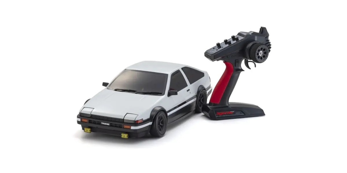 34501T1 2WD FAZER D2 FZD2 Series readyset Toyota SPRINTER TRUENO AE86 White 1:10 Scale Radio Controlled Electric Powered