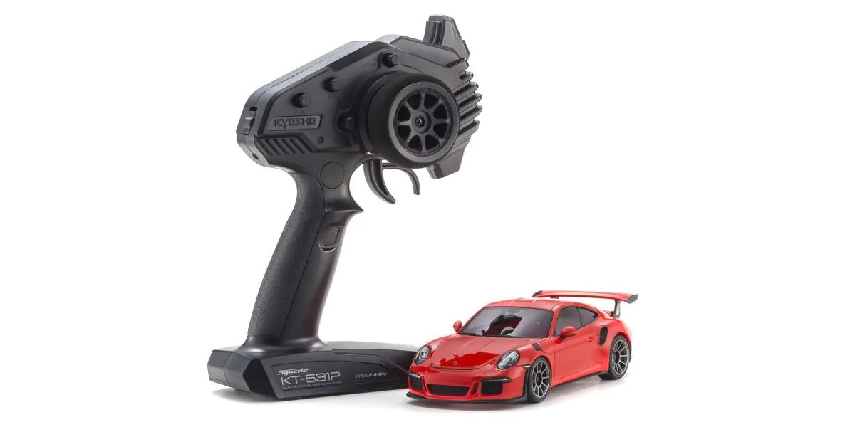 32358OR MINI-Z RWD MR-04 readyset Porsche 911 GT3 RS lava orange