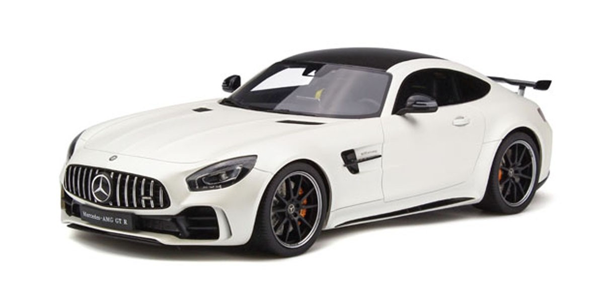 GT SPIRIT 1:18scale Mercedes AMG GT R white GTS021KJ