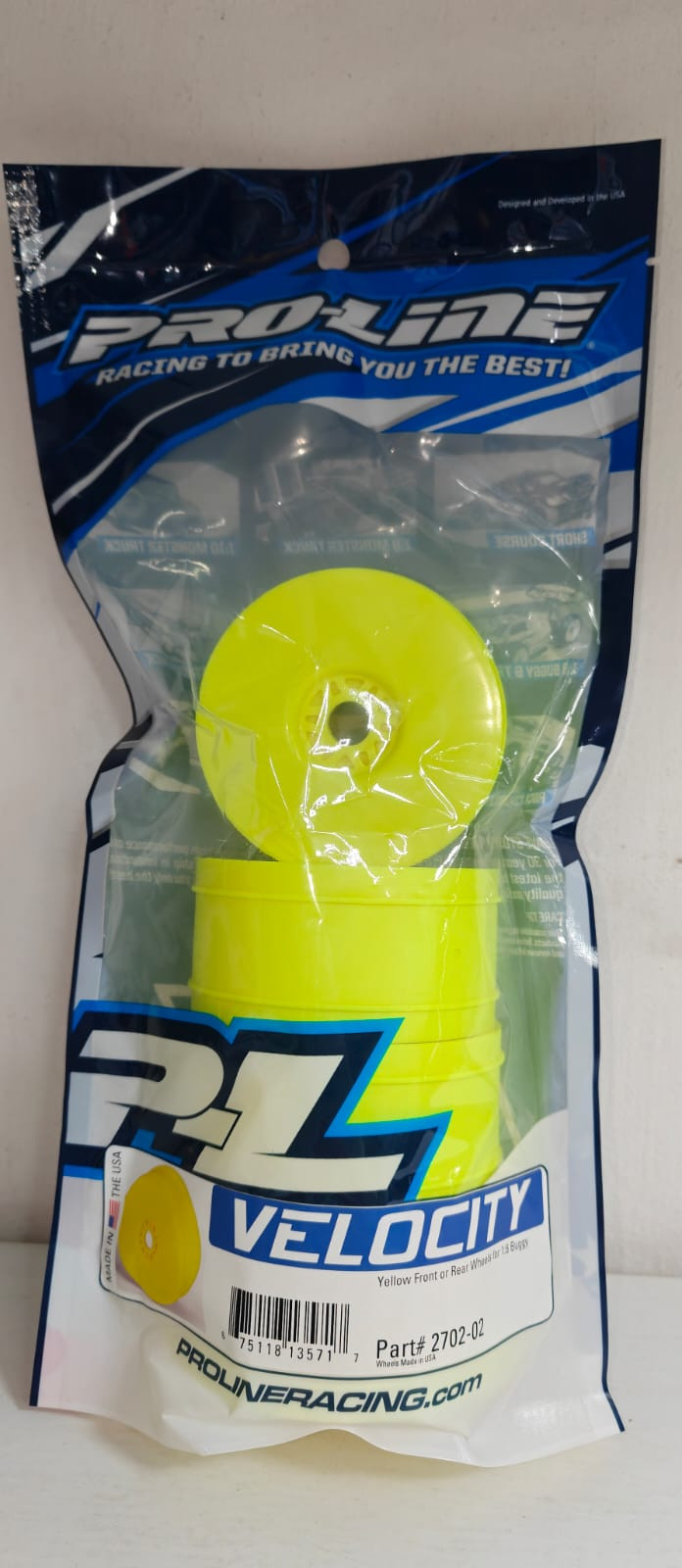 PLE2702-02 Velocity V2 White Front or Rear 17mm Wheels