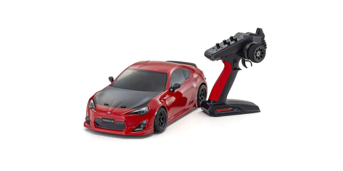 34502T1 1:10 Scale Radio Controlled Electric Powered 2WD FAZER D2 FZD2 readyset TOYOTA 86 GT Tuned Ver. Lightning Red