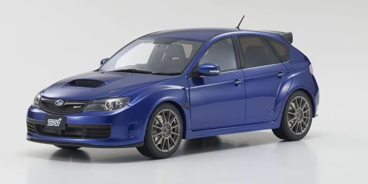 OTM723  1/18 scale STI R205 (Blue) -OttO Mobile Kyosho Exclusive-