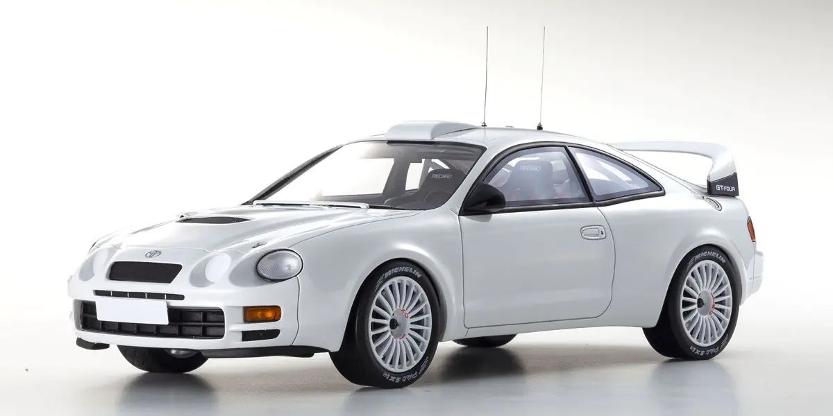 OTM874 1/18 scale Toyota Celica GT FOUR (ST205) (White) World Limited 300 OttO Mobile Kyosho Exclusive
