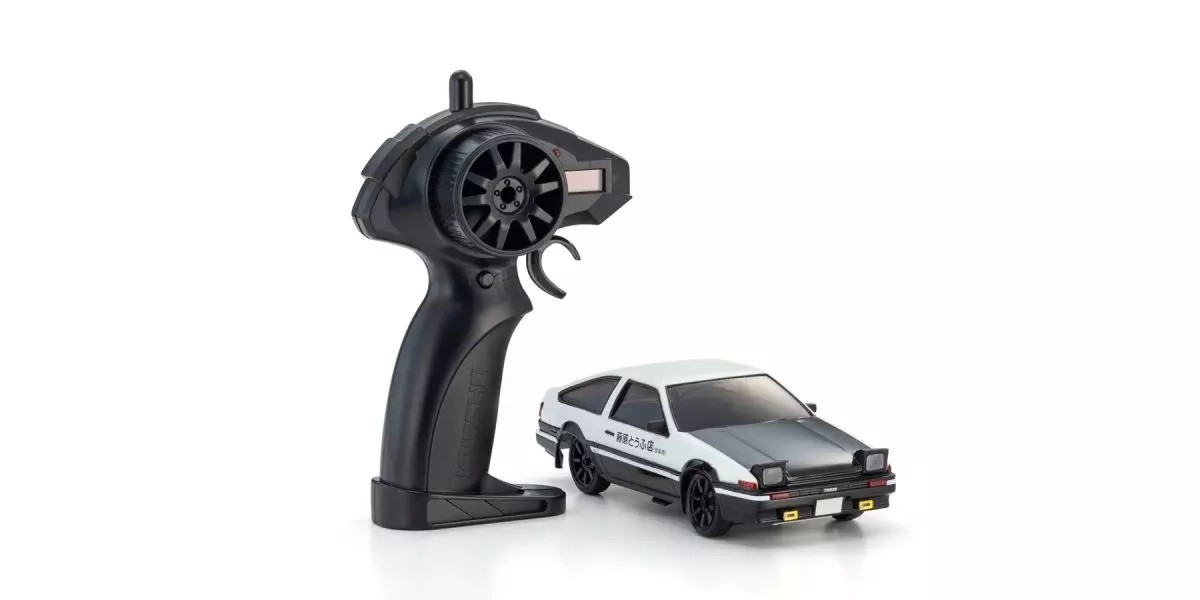 66617 FIRST MINI-Z INITIAL D TOYOTA SPRINTER TRUENO AE86 w/Carbon WH/BK
