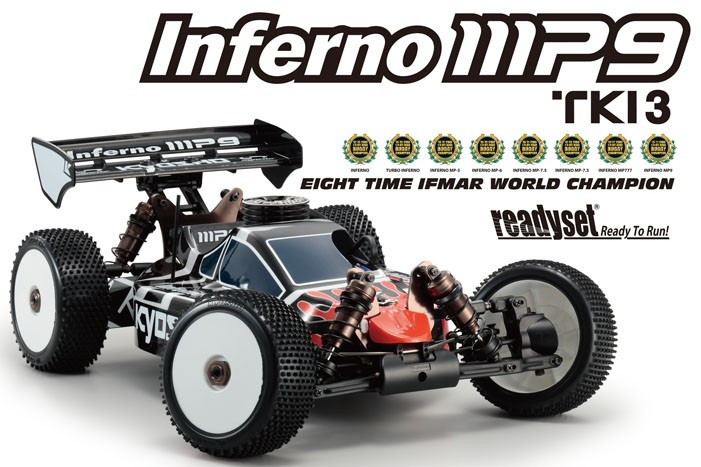 1/8 4WD INFERNO MP9 TKI3 READYSET