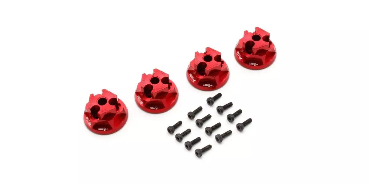 FAW215 +5mm HD Wheel Hub (FZ02-R/4pcs)