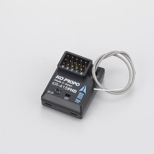 KR-415FHD 2.4GHz FHSS receiver includes dual receiver circuits​