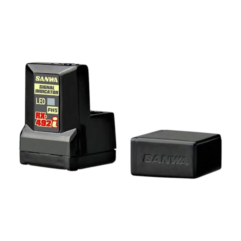 SW41386B Sanwa RX-492i Waterproof 2.4GHz 4-Channel FHSS5 Receiver