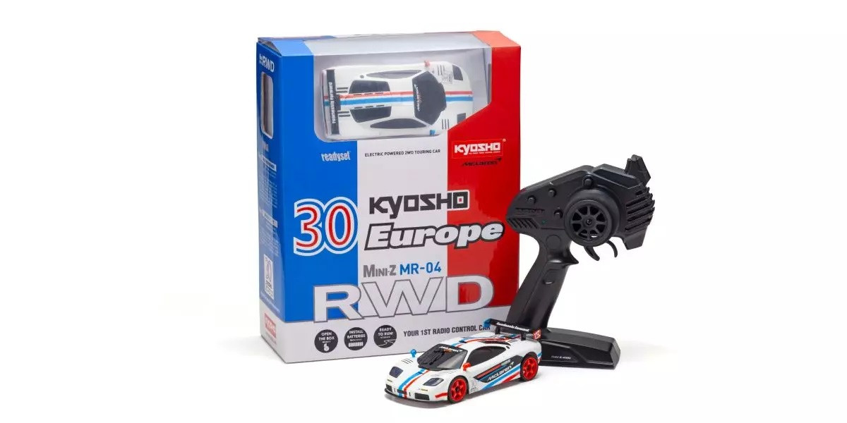 32372KE MINI-Z RWD MR-04 readyset McLaren F1 GTR KE 30th Anniversary