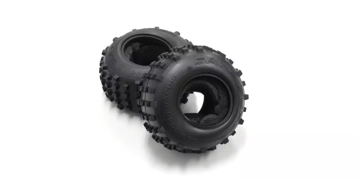 SCT002SC Rear Tire(Soft/2pcs/w/Inner/Scorpion 2014