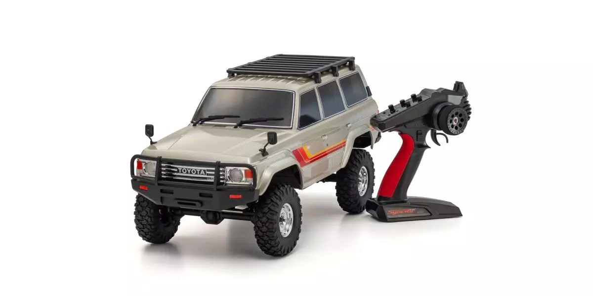 34801T1 1:10 Scale Radio Controlled Electric Powered 4WD KC10 Series readyset TOYOTA LAND CRUISER 60 Body Type1