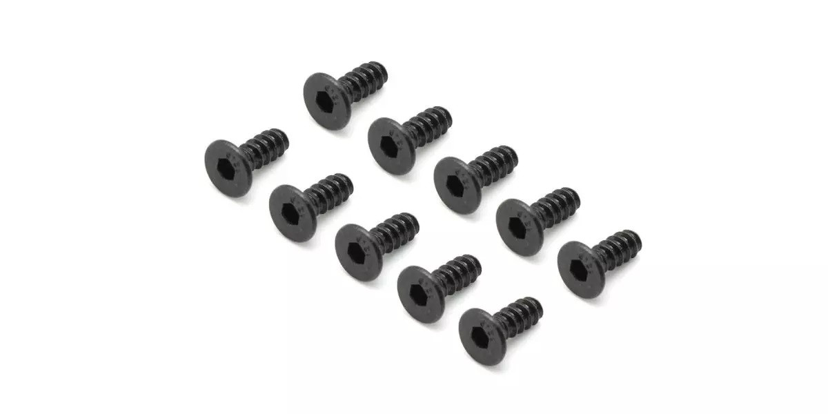 1-S33008TPH TP Flat Head Screw (Hex/M3x8/10pcs)