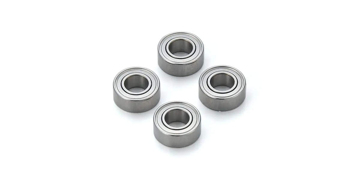 BRG407 Shield Bearing(5x10x4) 4Pcs BRG001