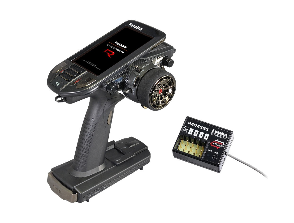 FP10PXR Futaba 10PXR 10-Channel 2.4GHz T-FHSS Radio System w/Receiver R404SBS