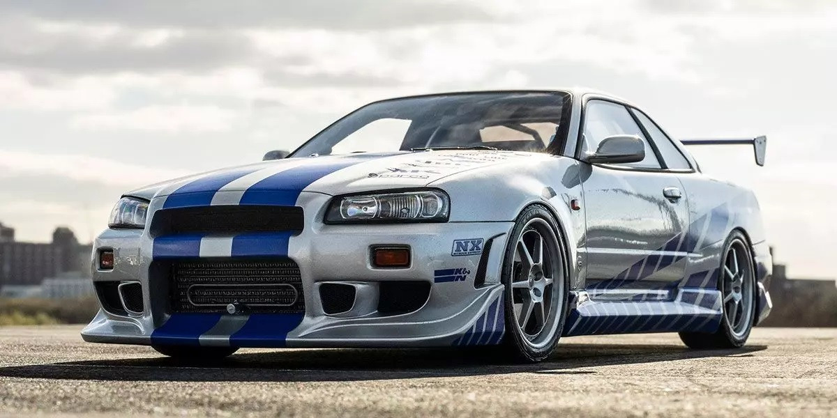 KSR12007A KYOSHO ORIGINAL 1/12scale Nissan Skyline R34 GT-R "Fast & Furious"
