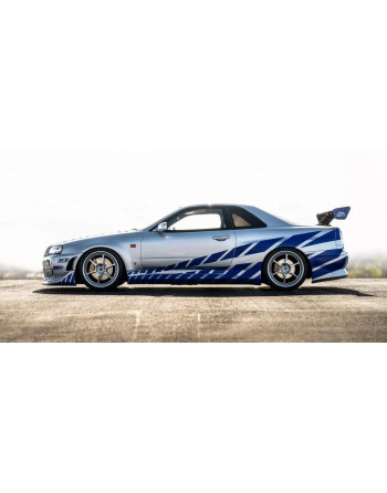KSR12007A KYOSHO ORIGINAL 1/12scale Nissan Skyline R34 GT-R "Fast & Furious"